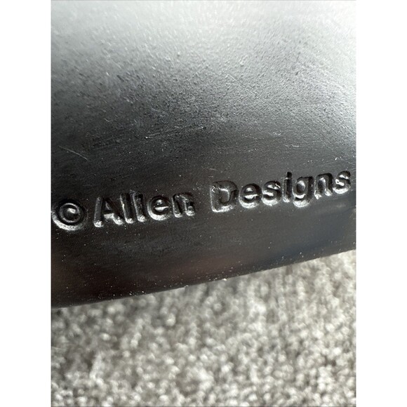 Allen Designs Black Cat Yarn Holder Pull Yarn Through Tail Container Storage - Picture 7 of 10